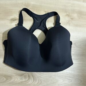 AVIA AVY84 SIZE XXL(D-DD) LADIES BLACK PADDED ADJUSTABLE SPORT BRA‎